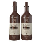 Kit Inoar Shampoo 1L + Condicionador 800ml Cacau Forte
