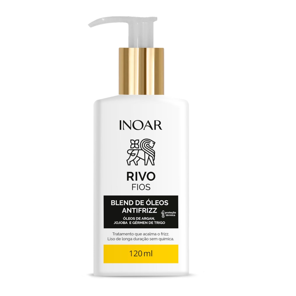 Blend de Óleos Inoar RivoFios Antifrizz 120 ml