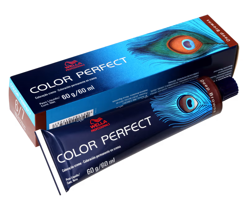 Coloração Wella Professionals Color Perfect Louro Escuro Marrom 6/7
