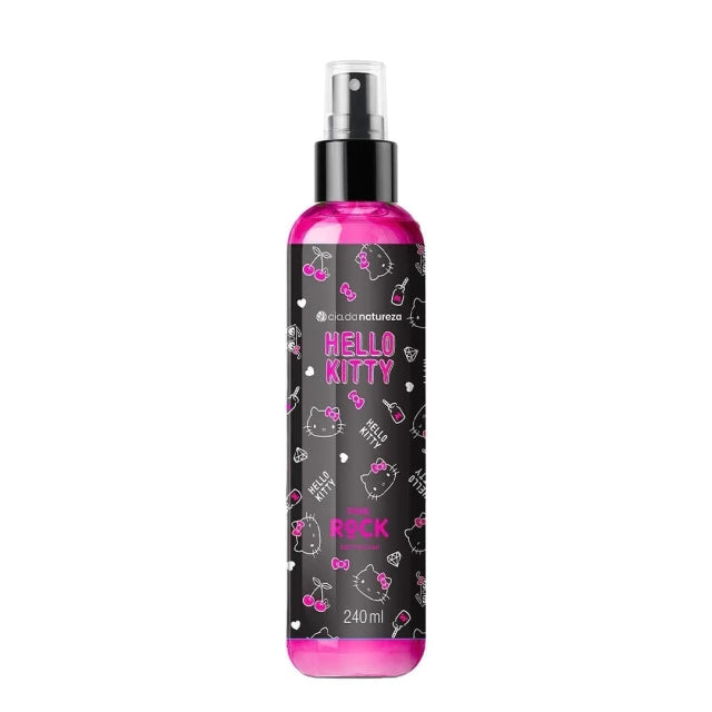 Body Splash Cia da Natureza Hello Kitty Pink Rock 240 ml