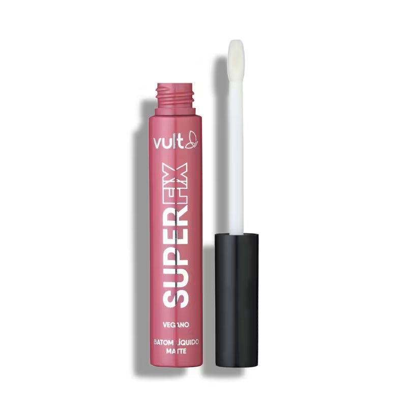 Batom Líquido Vult Super Fix Rosa Queimado 5 ml