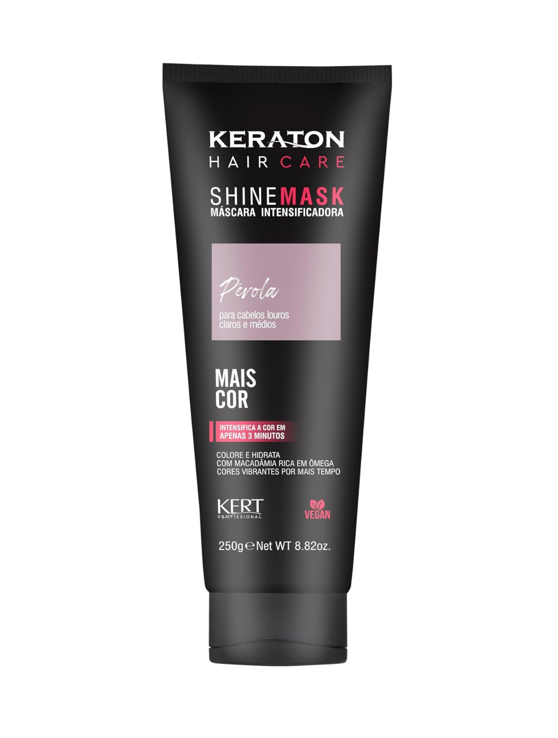 Máscara Tonalizante Keraton Shine Mask Pérola 240 g