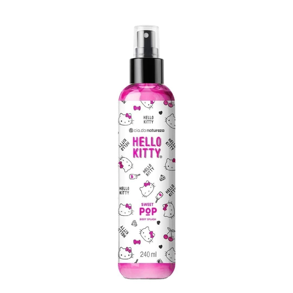 Body Splash Cia da Natureza Hello Kitty Sweet Pop 240 ml