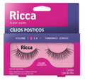 Cílios Postiços Ricca Longo Volume 02 Ref. 308