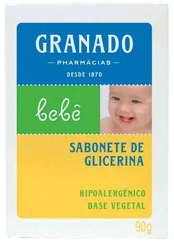 Sabonete Granado Bebê Glicerina Tradicional 90 g