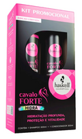 Kit Haskell Shampoo 500ml + Condicionador Cavalo Forte Hidra 300ml