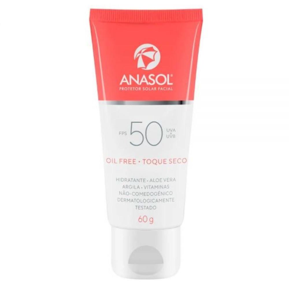 Protetor Solar Facial Anasol FPS 50 60 g