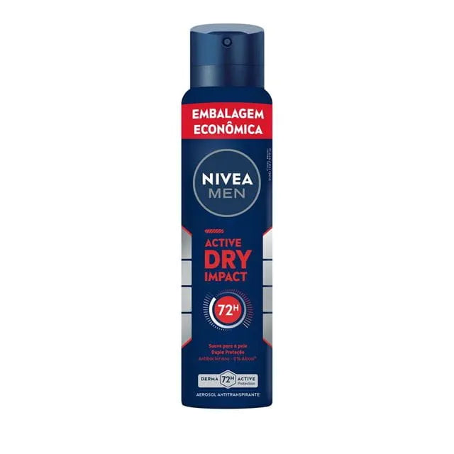 Desodorante Aerosol Nivea Men Active Dry Impact 200ml
