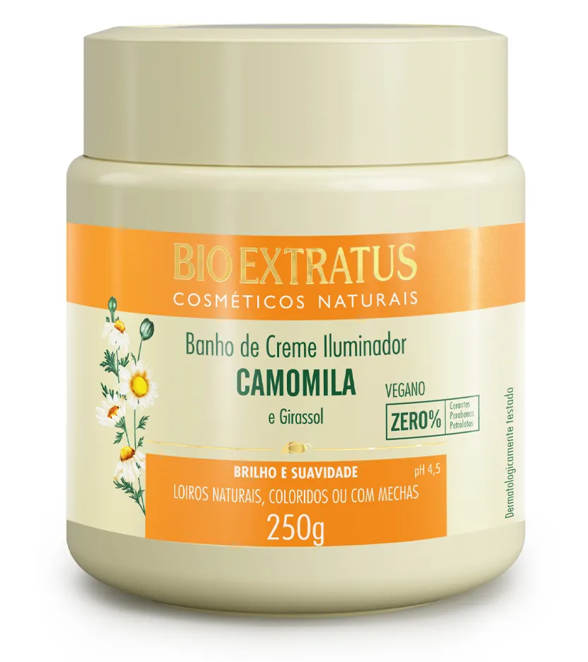 Banho de Creme Bio Extratus Camomila 250 g
