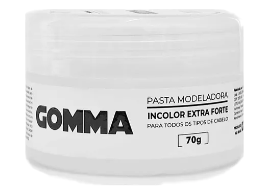 Pasta Modeladora Gomma Transparente 70 g