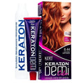 Tonalizante Keraton Demi Color 8.44 Louro Claro Cobre Intenso