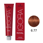 Coloração Igora Royal 6.77 Louro Escuro Cobre Extra 60 g