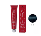 Coloração Igora Royal 1.1 Preto Azulado 60 g