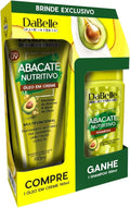 Óleo em Creme DaBelle Abacate Nutritivo 190 ml + Shampoo 100 ml (Grátis)