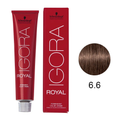 Coloração Igora Royal 6.6 Louro Escuro Marrom 60 g