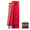 Coloração Igora Royal 7.0 Louro Médio 60 g