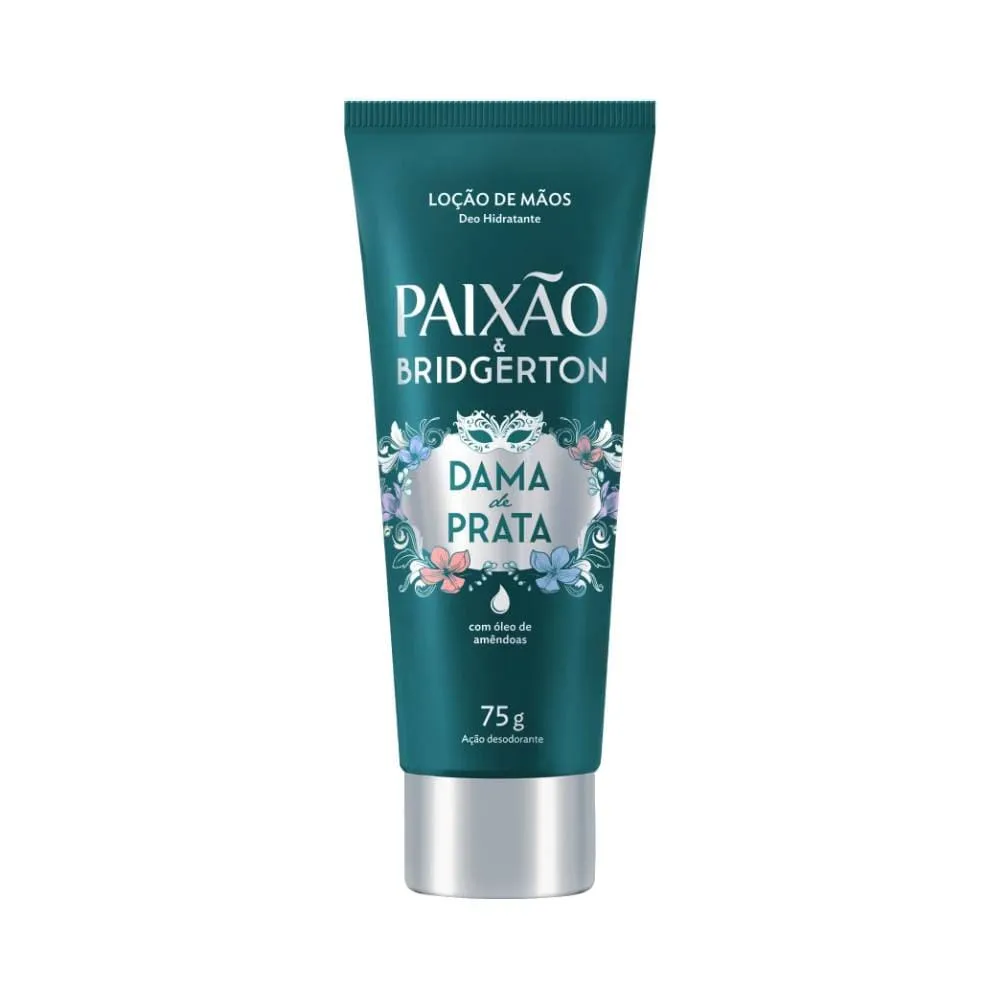 Hidratante para Mãos Paixão Bridgerton Dama de Prata 75g