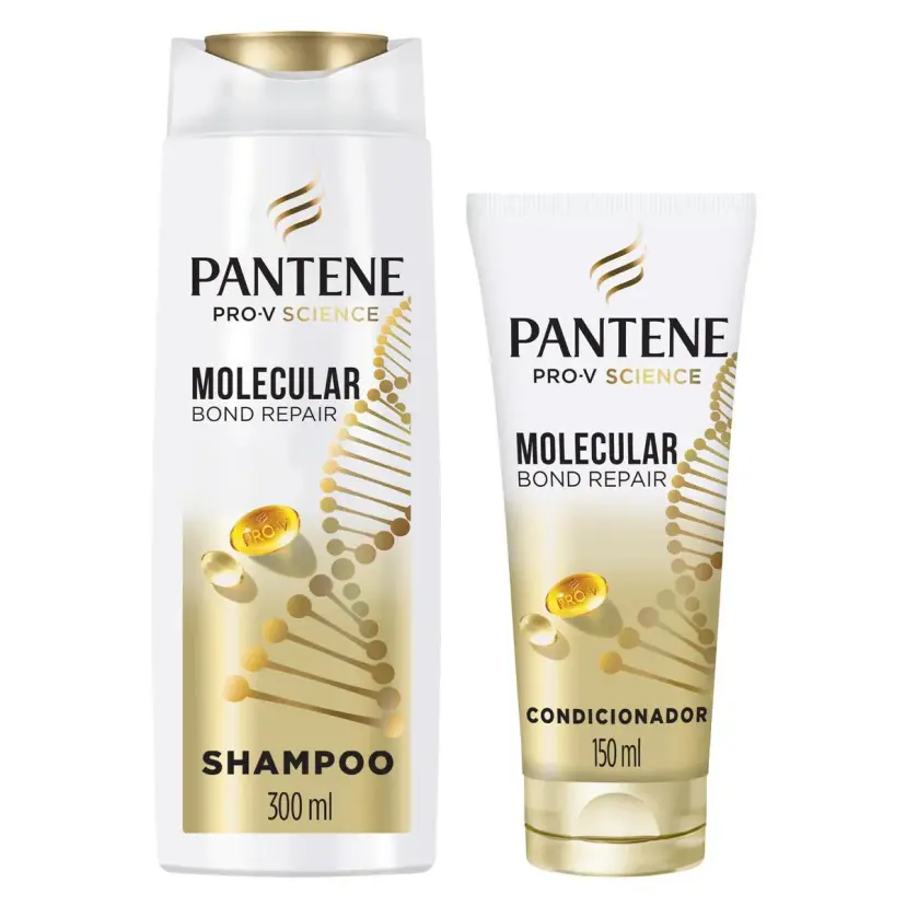 Kit Pantene Shampoo 300ml + Condicionador 155ml Molecular