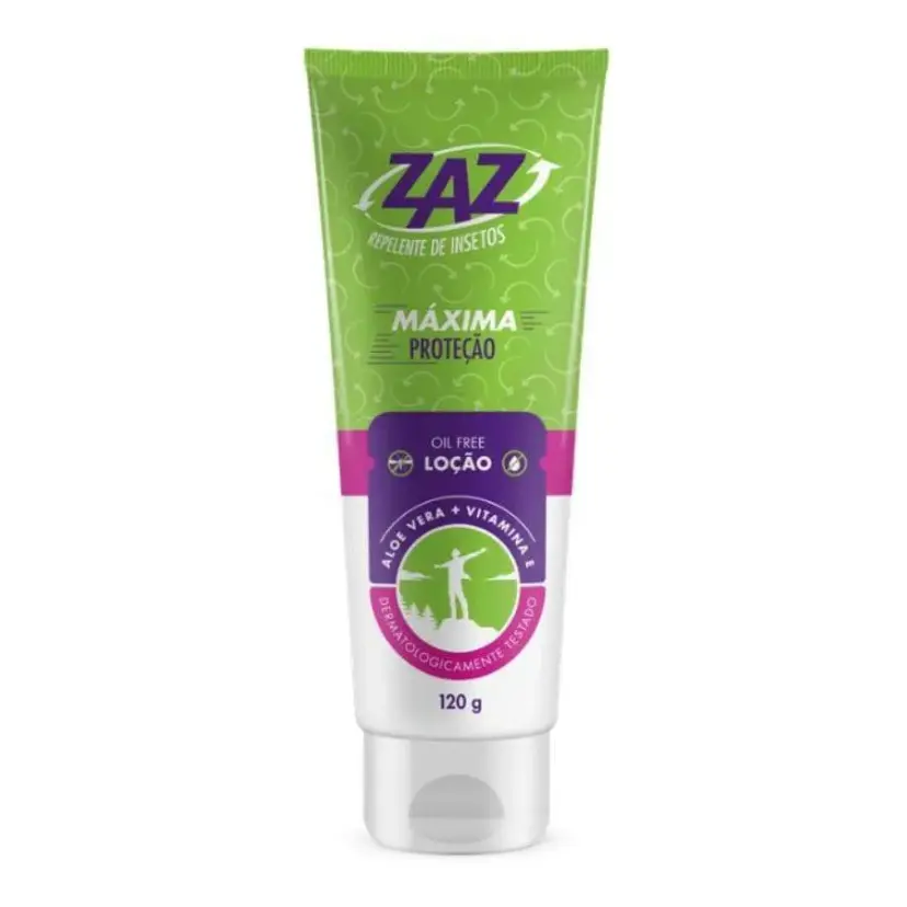 Loção Repelente de Insetos Zaz 120 g