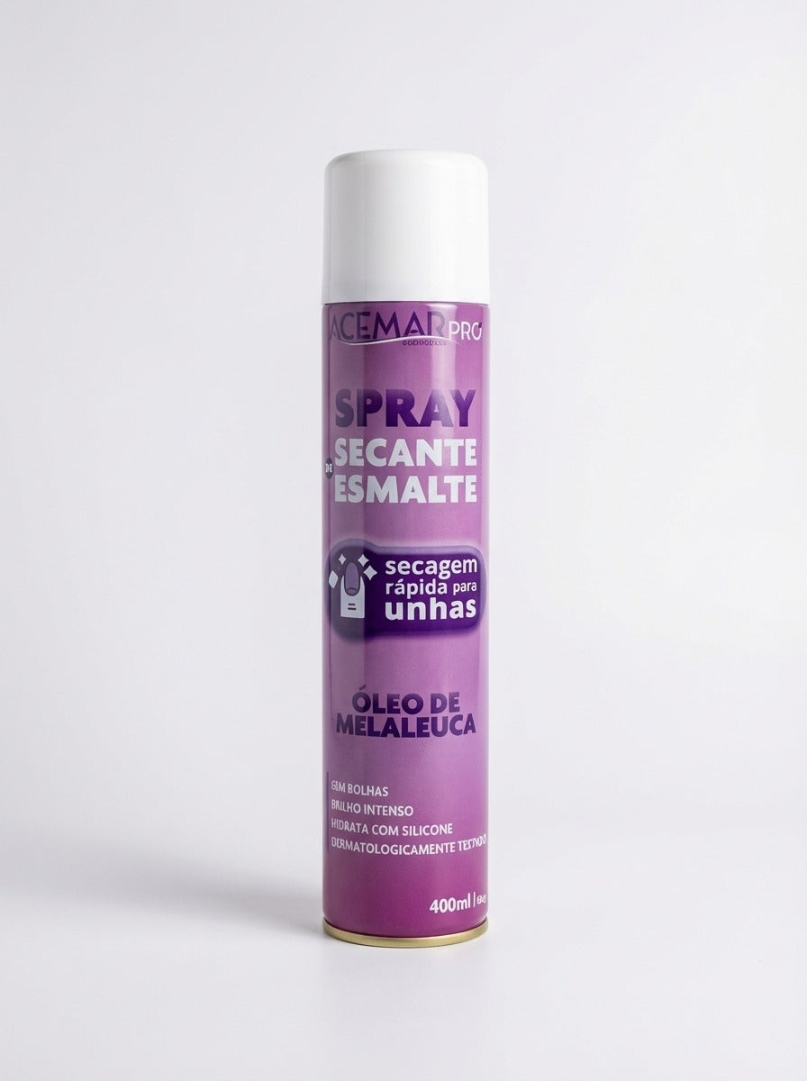 Spray Secante de Esmalte Acemar Melaleuca 400ml
