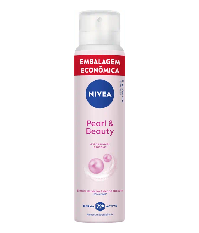 Desodorante Aerosol Nivea Pearl & Beauty 200ml