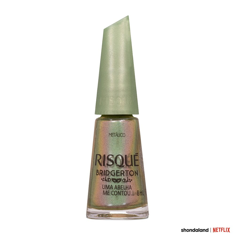 Esmalte Metálico Risqué Bridgerton Uma Abelha Me Contou 8ml