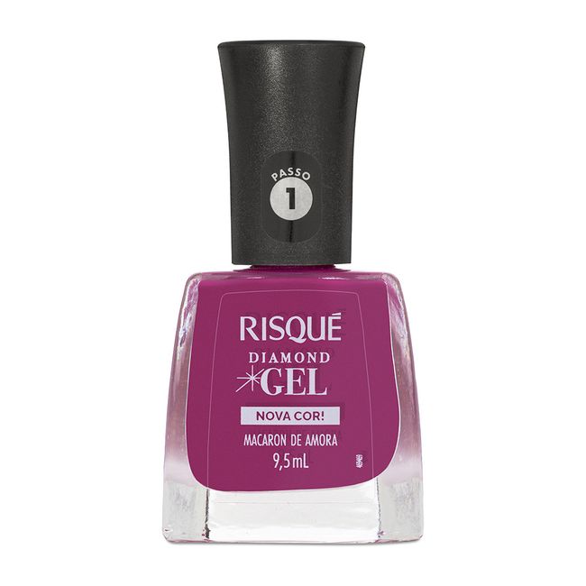 Esmalte Risqué Diamond Gel Cremoso Macaron Amo