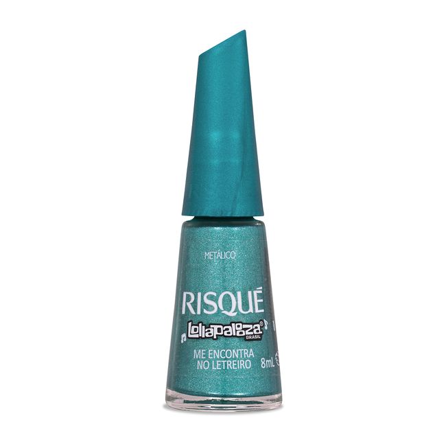 Esmalte Metálico Risqué Lollapalooza Me Encontra no Letreiro 8ml