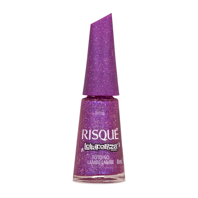 Esmalte Risqué Efeito Lollapalooza Foto no Lambe-Lambe 8ml
