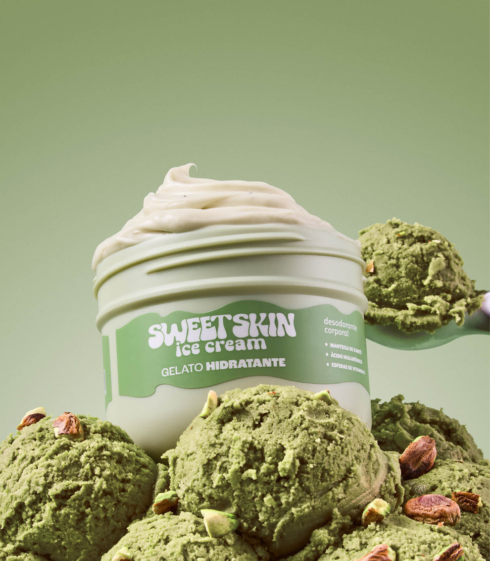 Hidratante Corporal Dailus Sweet Skin Gelato Mousse de Pistache 200ml