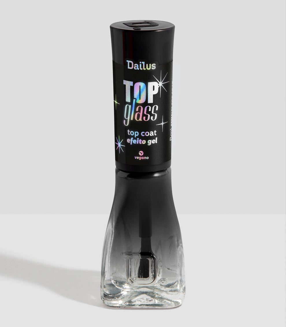 Esmalte Top Coat Dailus Glass Efeito Gel 8ml