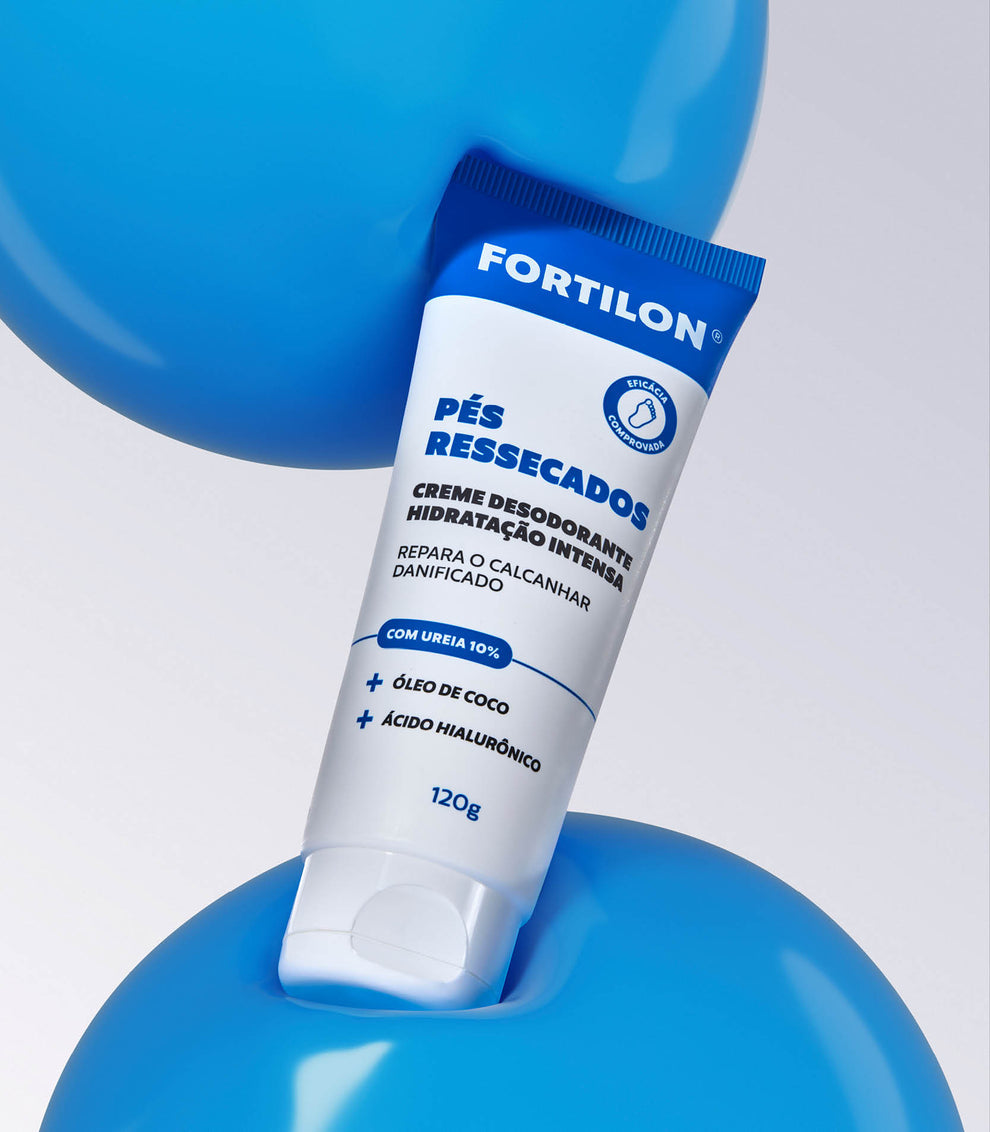 Creme Hidratante Fortilon Pés Ressecados 120g