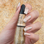 Esmalte Impala Glitter A Cor Da Sua Moda Tudo Dourado