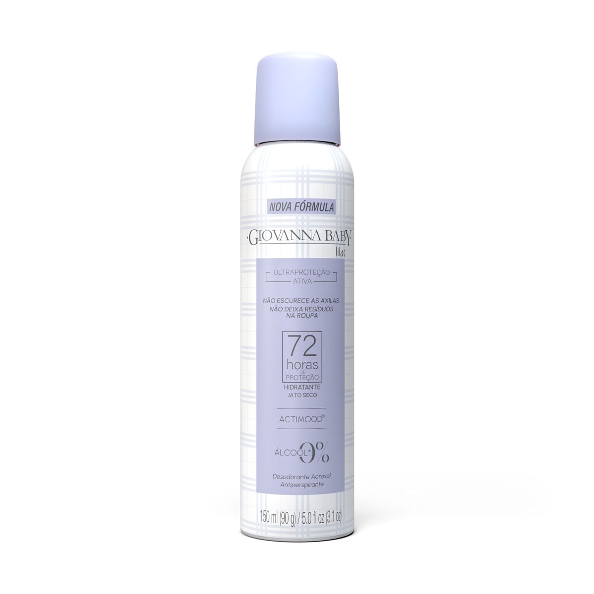 Desodorante Aerosol Giovanna Baby 72h Lilac 150 ml