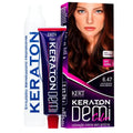 Tonalizante Keraton Demi Color 6.47 Louro Escuro Cobre Marrom
