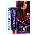 Tonalizante Keraton Demi Color 6.7 Louro Escuro Marrom