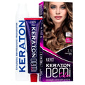 Tonalizante Keraton Demi Color 7.1 Louro Médio Cinza