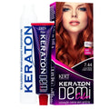Tonalizante Keraton Demi Color 7.44 Louro Médio Cobre Intenso