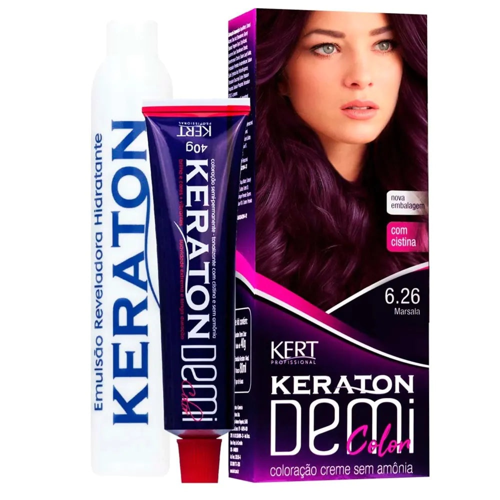 Tonalizante Keraton Demi Color 6.26 Marsala