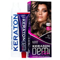Tonalizante Keraton Demi Color 6.1 Louro Escuro Cinza