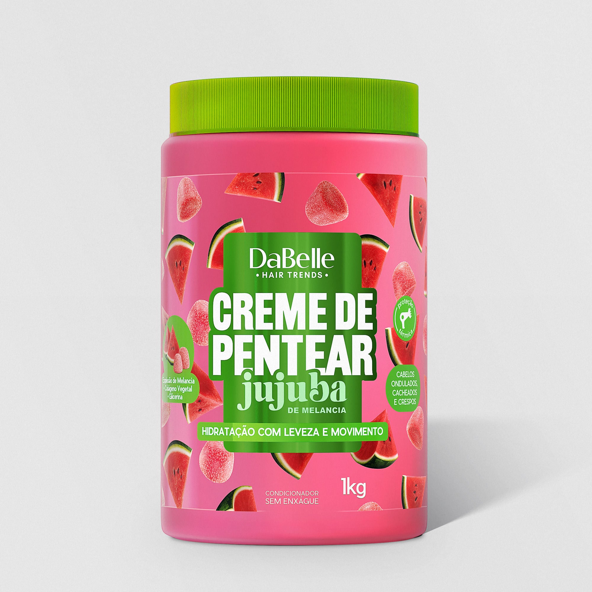 Creme para Pentear DaBelle Jujuba de Melancia 1kg