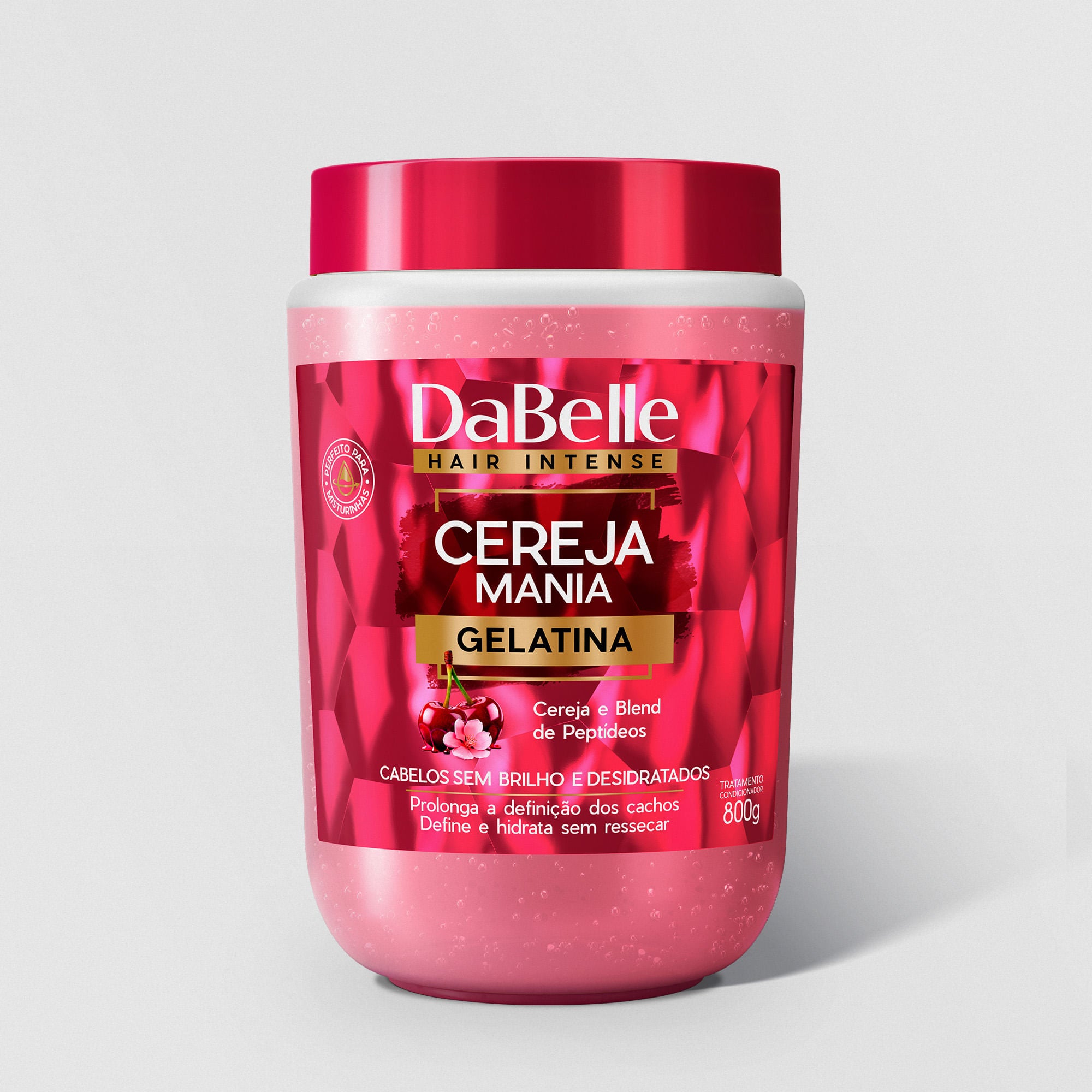 Gelatina DaBelle Cereja Mania 800g