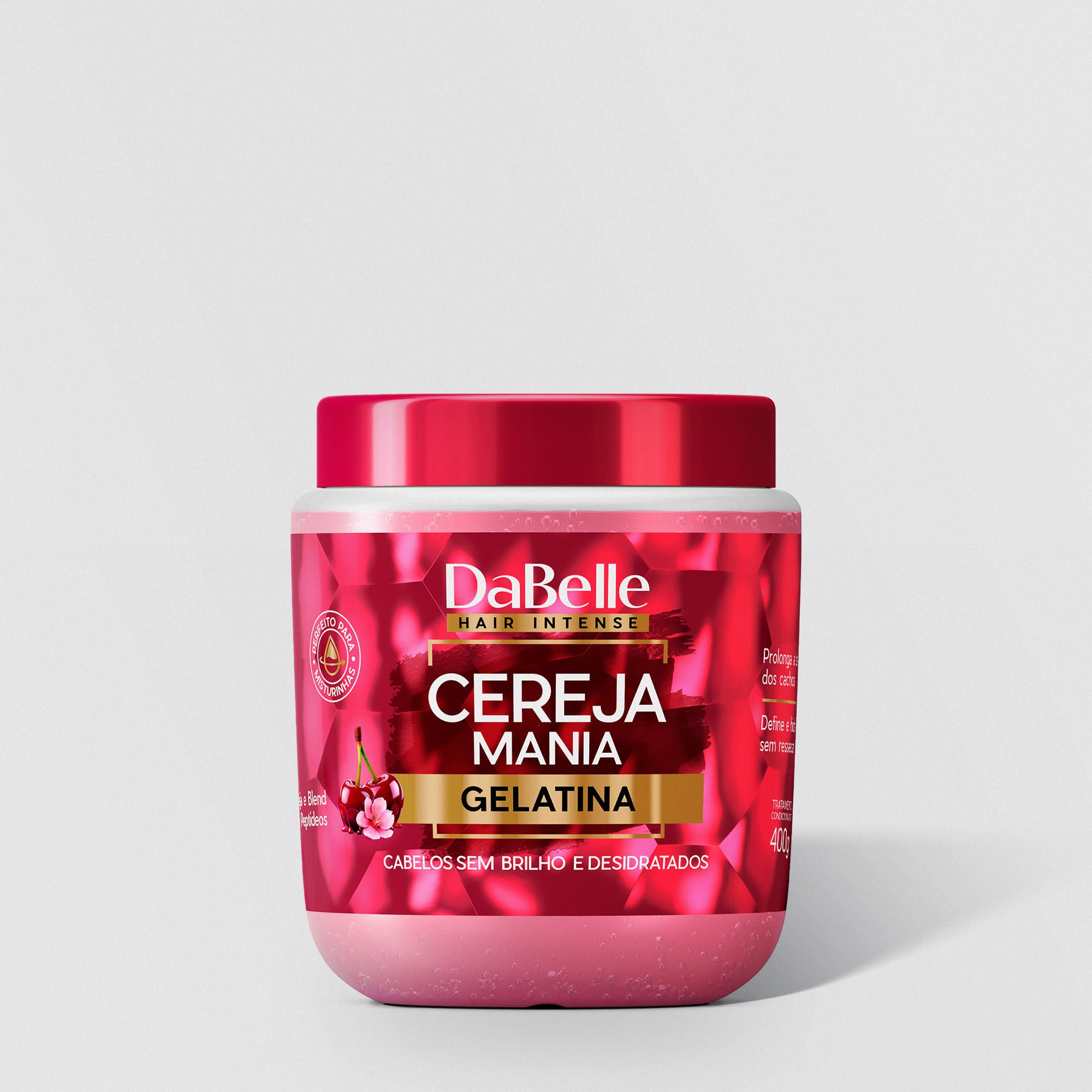 Gelatina DaBelle Cereja Mania 400g
