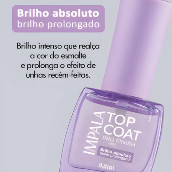 Top Coat Pro Finish Impala - Brilho Absoluto