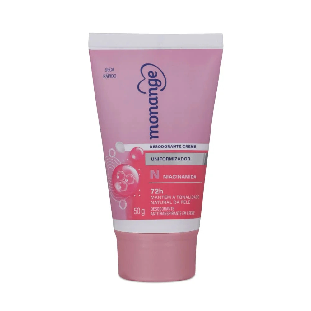 Desodorante Creme Antitranspirante Monange Uniformizador 50g