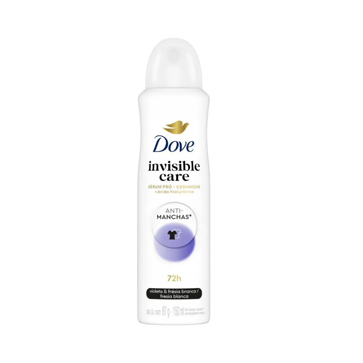 Desodorante Aerosol Dove Invisible Dry 150 ml