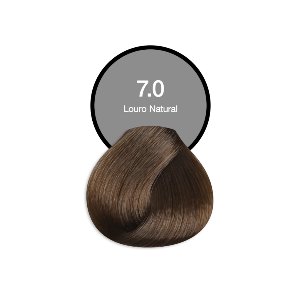 Coloração Permanente Acquaflora Louro Natural - 7.0