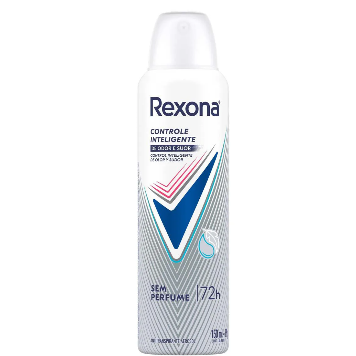 Desodorante Aerosol Rexona sem Perfume 150 ml