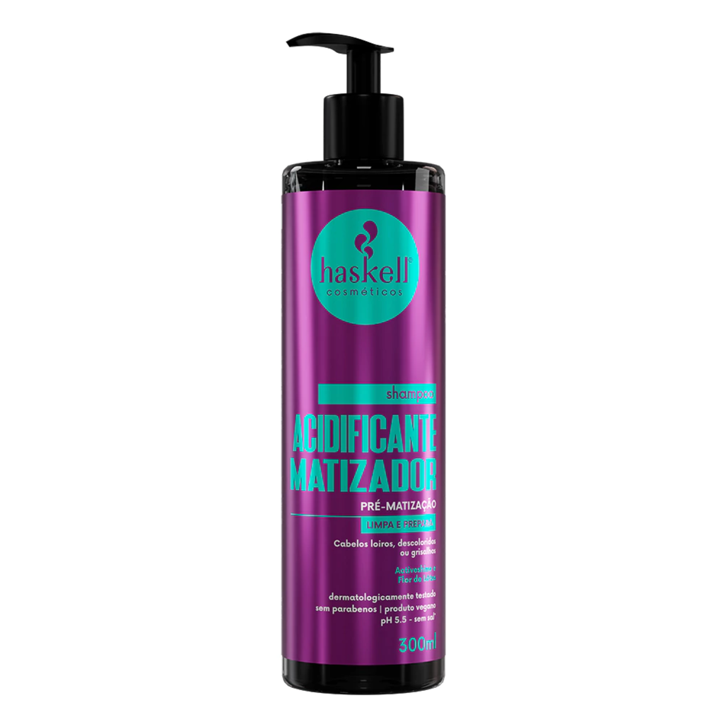 Shampoo Acidificante Matizador 300ml