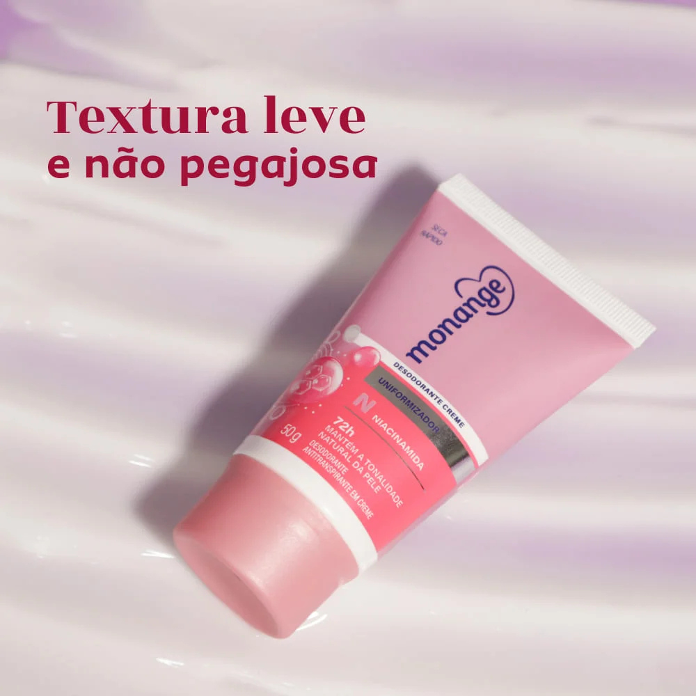 Desodorante Creme Antitranspirante Monange Uniformizador 50g